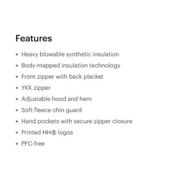 Helly Hansen Active Puffy Jacket Size Large Men's NWT Poppy Orange/Black $300 - Picture 8 of 14